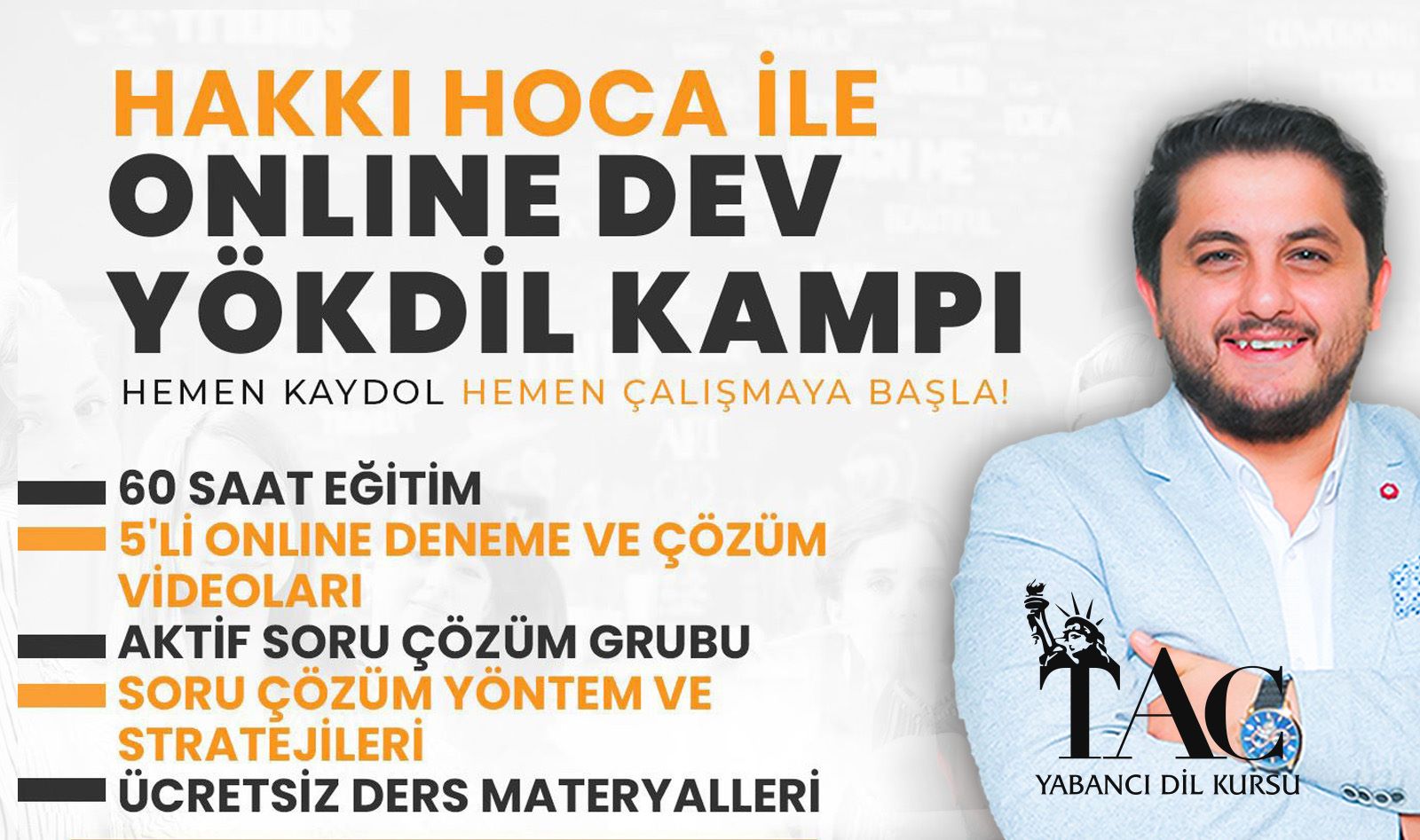 HAKKI HOCA İLE ONLINE YÖKDİL KAMPI (FEN-SOSYAL-SAĞLIK)  resmi