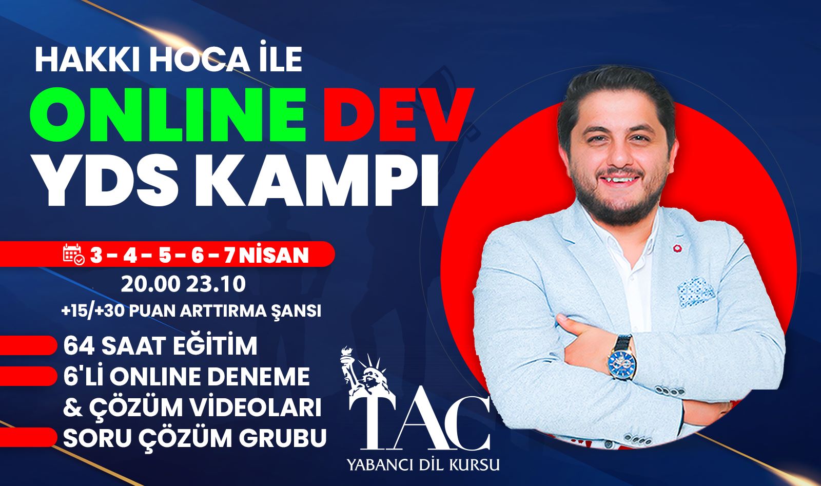 HAKKI HOCA İLE ONLINE YDS KAMPI resmi