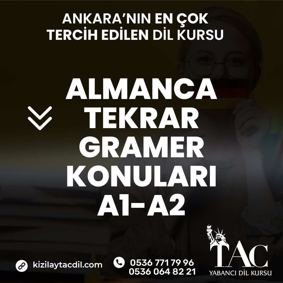 ALMANCA TEMEL GRAMER KONULARI resmi